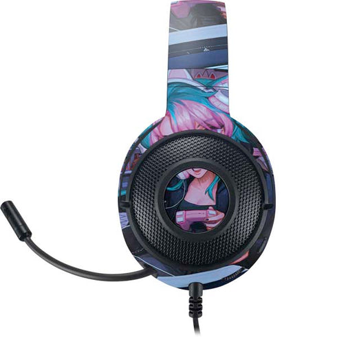 Anime Catgirl Gamer Nerd by Ivy Dolamore Razer Kraken X Skin